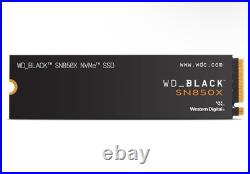 WD BLACK SN850X 8TB NVMe PCIe Gen4 Internal SSD WDS800T2X0E New