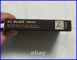 WD BLACK SN850X 8TB NVMe PCIe Gen4 Internal SSD WDS800T2X0E New