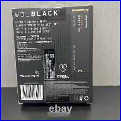 WD BLACK SN850X 8TB SSD NVMe M. 2 WDS800T2X0E Internal PC Gaming with Heatsink