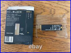 WD Black SN770 2TB NVMe M. 2 2280 SSD PCIe Gen4, with Box, SMART Report Included