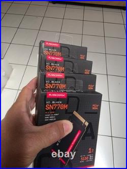 WD Black SN770M 1TB M. 2 2230 NVMeSSD PCIe Gen 4.0