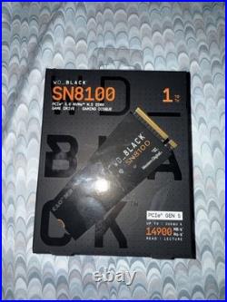 WD Black SN8100 1 TB PCIe Gen 5 M. 2 SSD Up To 14,900 MB/s (Amazing Condition)