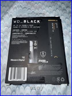 WD Black SN8100 1 TB PCIe Gen 5 M. 2 SSD Up To 14,900 MB/s (Amazing Condition)