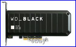 WD BlackT AN1500 4TB AIC (PCIe 3.0 x8) (WDS400T1X0L-20) NVMe SSD Memory Drive