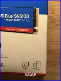 WD Blue SN5100 1TB Internal SSD PCIe Gen 4 x4 NVMe for laptops and desktops