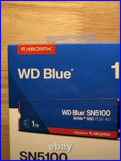 WD Blue SN5100 1TB Internal SSD PCIe Gen 4 x4 NVMe for laptops and desktops