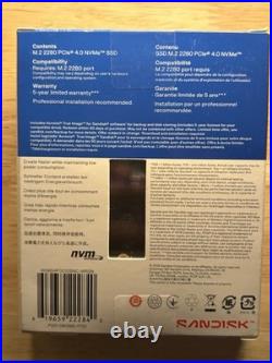 WD Blue SN5100 1TB Internal SSD PCIe Gen 4 x4 NVMe for laptops and desktops