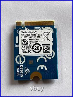 WD CH SN530 1TB M. 2 2230 SSD NVMe PCIe 4.0 x2 For Xbox Series X/S Expansion Card