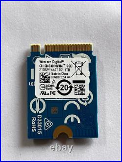 WD CH SN530 1TB M. 2 2230 SSD NVMe PCIe 4.0 x2 For Xbox Series X/S Expansion Card
