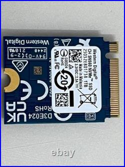 WD CH SN560 M. 2 2230 512GB 1TB SSD NVMe PCIe For Xbox Series X/S Expansion Card WD CH SN560 M. 2 2230 512GB 1TB SSD NVMe PCIe For Xbox Series X/S Expansion Card