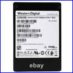 WD/HGST Ultrastar DC SN200 3.2TB PCIe Gen 3.0 x4 NVMe SSD HUSMR7632BDP301