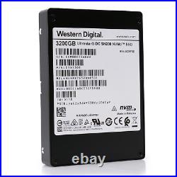 WD/HGST Ultrastar DC SN200 3.2TB PCIe Gen 3.0 x4 NVMe SSD HUSMR7632BDP301