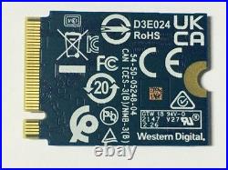 WD PC SN530 1TB M. 2 2230 SSD NVMe PCIe For Microsoft Surface Pro X Pro 7 & 8 SSD WD PC SN530 1TB M. 2 2230 SSD NVMe PCIe For Microsoft Surface Pro X Pro 7 & 8 SSD
