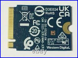 WD PC SN530 1TB M. 2 2230 SSD NVMe PCIe For Microsoft Surface Pro X Pro 7 & 8 SSD WD PC SN530 1TB M. 2 2230 SSD NVMe PCIe For Microsoft Surface Pro X Pro 7 & 8 SSD