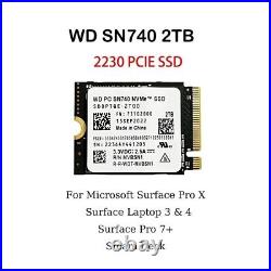 WD PC SN740 2TB M. 2 2230 SSD NVMe PCIe4x4 For Steam Deck ASUS ROG Flow X Laptop