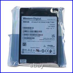WD SN640 960GB WUS4BB096D7P3E4 0TS1849 PCIe Gen 3.1 x4 4GB/s U. 2 NVMe 2.5 SSD