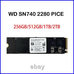 WD SN740 256GB 512GB 1TB 2TB M. 2 2280 PCIe 4.0 NVMe Internal Solid State Drive