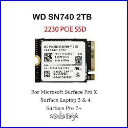 WD SN740 2TB M. 2 2230 SSD NVMe PCIe4x4 For Steam Deck ASUS ROG Flow X Laptop