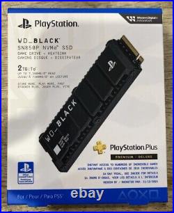 WD SN850P 2TB M. 2 PCIe NVMe SSD for PlayStation 5 (WDBBYV0020BNC-WRSN)