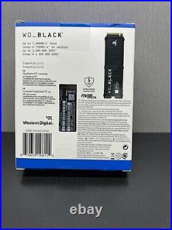 WD SN850P 4TB NVMe M. 2 SSD for PlayStation 5 (Black) WDBBYV0040BNC-WRSN NEW