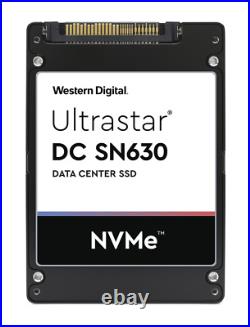 WD UltrastarT SN630 Series 1.92TB 2.5 NVMe U. 2 (PCIe 3.0 x4) Solid State Drive
