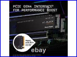 Western Digital 2TB M. 2 2280 PCIe Gen4 16GT/s, up to 4 Lanes WD BLACK SN770 SSD