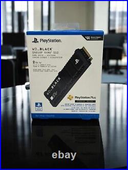 Western Digital 2TB NVMe SSD for PS5 console M. 2 2280 PCIE-4 WD BLACK SN850P SSD