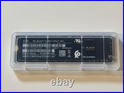 Western Digital BLACK SN850X 2TB NVMe Internal SSD (WDS200T2X0E)