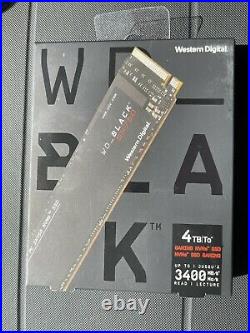 Western Digital Black 4TB SN750 NVMe SSD