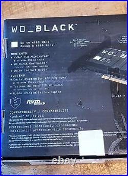 Western Digital Black AN1500 1TB NVMe Internal GAMING SSD FOR PCIe x4 MINIMUM