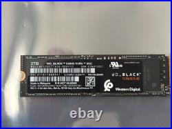 Western Digital Black SN850 2TB M. 2 NVMe Internal SSD (WDS200T1X0E)