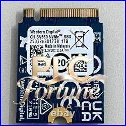 Western Digital CH SN560 1TB M. 2 2230 NVMe PCIe 4.0x2 SSD For Xbox Series X/S
