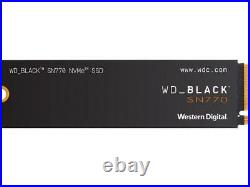 Western Digital WD BLACK SN770 M. 2 2280 1TB PCIe Gen4 16GT/s, up to 4 Lanes Inte