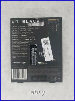 Western Digital WD Black 2TB SN850 NVMe SSD M. 2 2280 PCIe Gen4 without heatsink