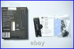 Western Digital WD Black SN850 NVMe SSD Game Drive 1TB with Heatsink for PS5