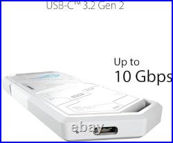 White M. 2 NVMe SSD Enclosure USB 3.2 Gen 2