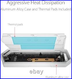 White M. 2 NVMe SSD Enclosure USB 3.2 Gen 2