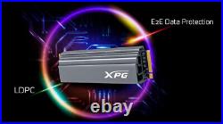 XPG GAMMIX S70 Internal SSD 2TB M. 2 2280 NVMe PCIe Gen4x4 up to 7400MBps Silver