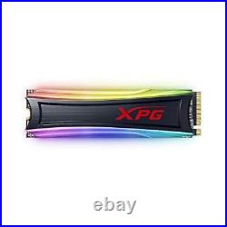 XPG S40G 1TB RGB 3D NAND PCIe Gen3x4 NVMe 1.3 M. 2 2280 Internal SSD AS40G-1T