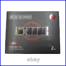 XPG SX6000 Pro 2TB M. 2 PCIe 3D NAND NVMe Internal SSD ASX6000PNP-2TT-C